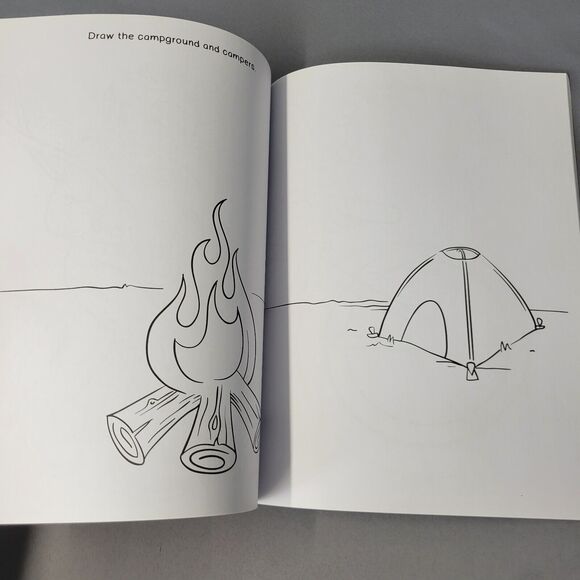 Imagi-Sketch Doodle Book Paperback Draw Coloring Imagine - Picture 4 of 16